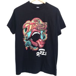 🎸 🎶 Rolling Stones 2021 No Filter Tour Shirt Classic Rock Band tee